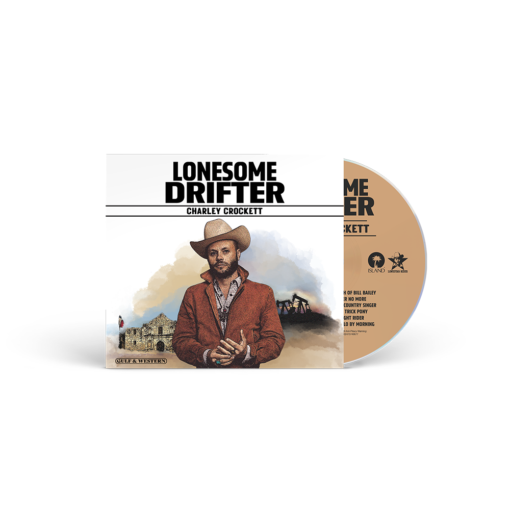Lonesome Drifter Standard CD - Charley Crockett Official Store