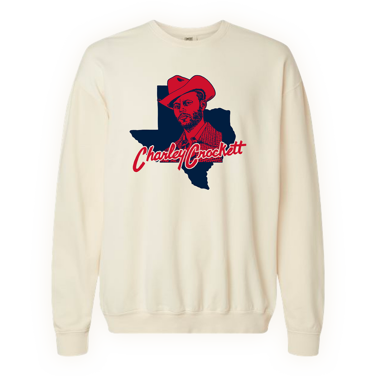 2023 Charley Crockett Portrait Crewneck - Web Exclusive – Charley 