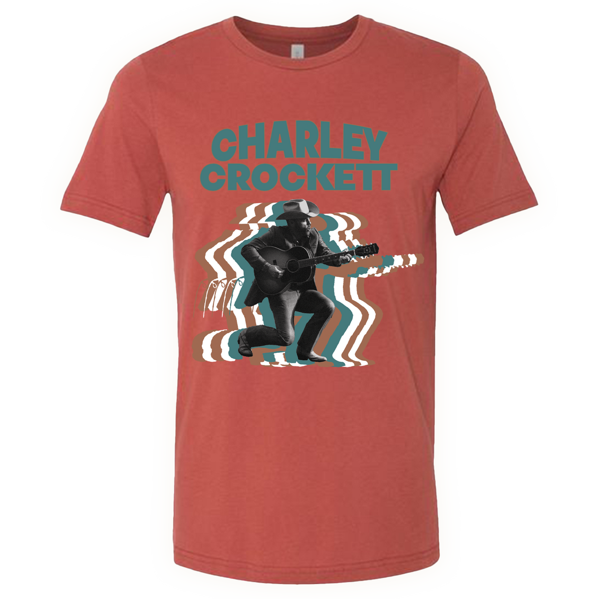 2023 Charley Crockett Sound Waves Tee Charley Crockett Official Store