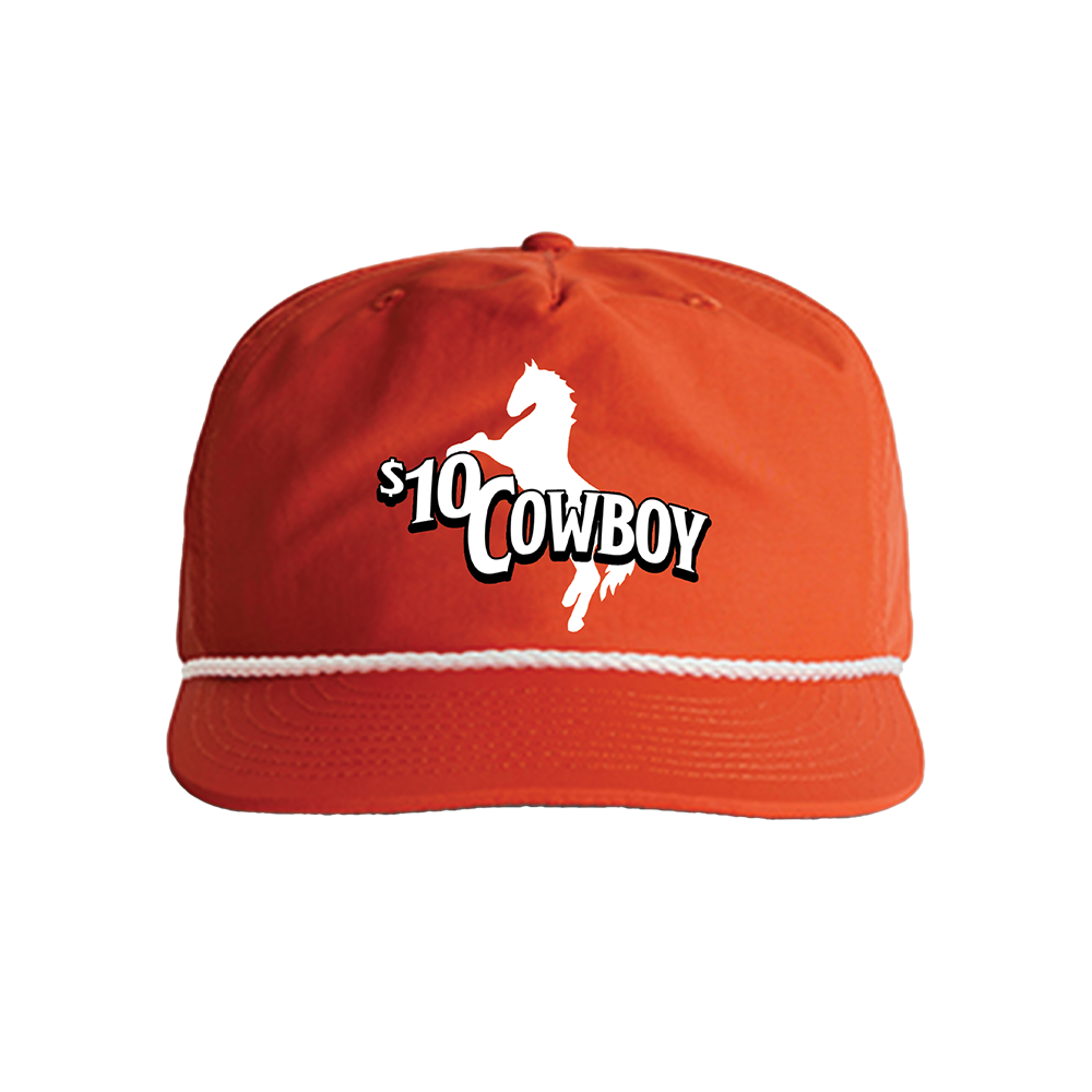 $10 Cowboy Rope Hat Front