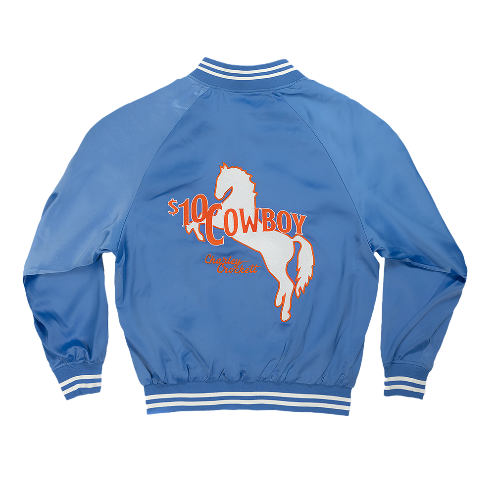 $10 Cowboy Satin Jacket Back