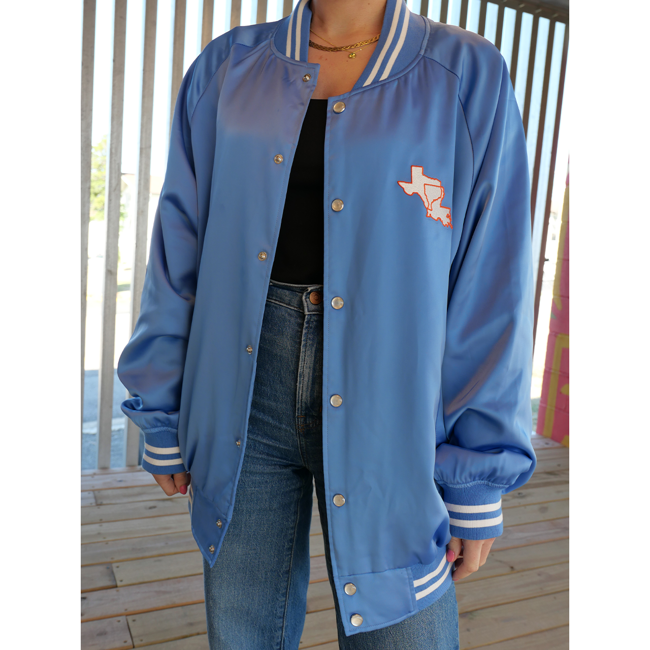 $10 Cowboy Satin Jacket Lifestyle