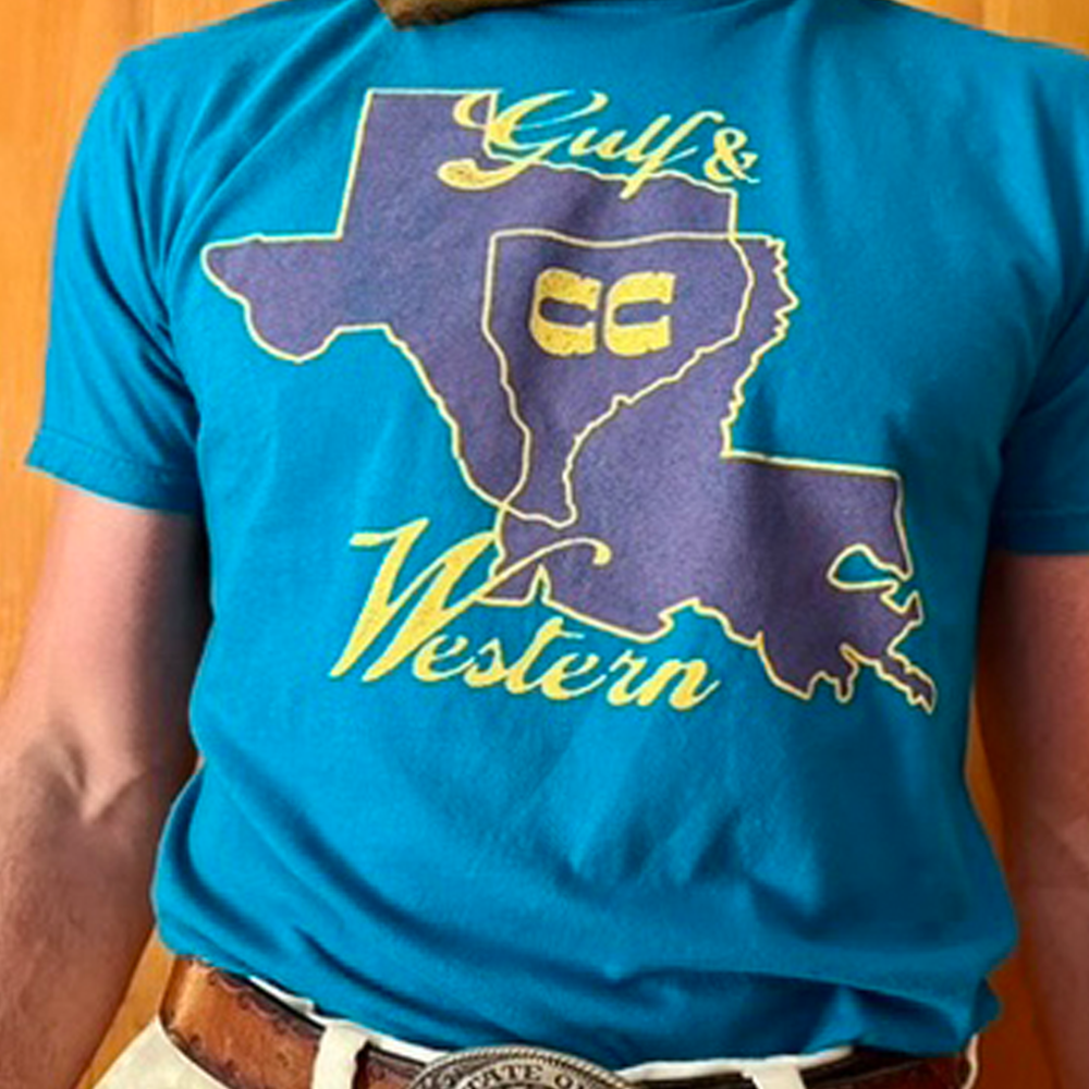 Gulf & Western Teal Tee Lifestyle Male