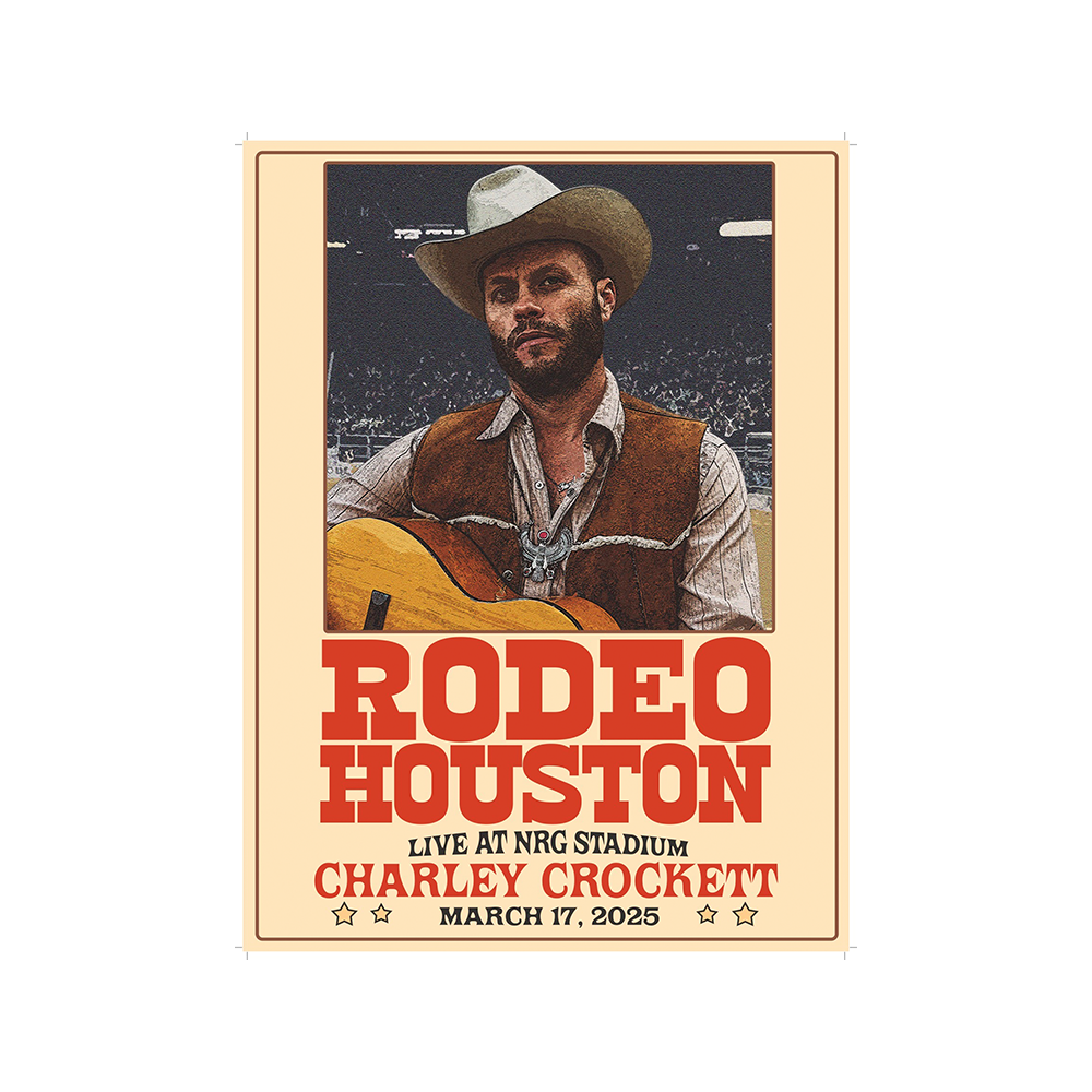 Houston Rodeo Poster - Charley Crockett Official Store