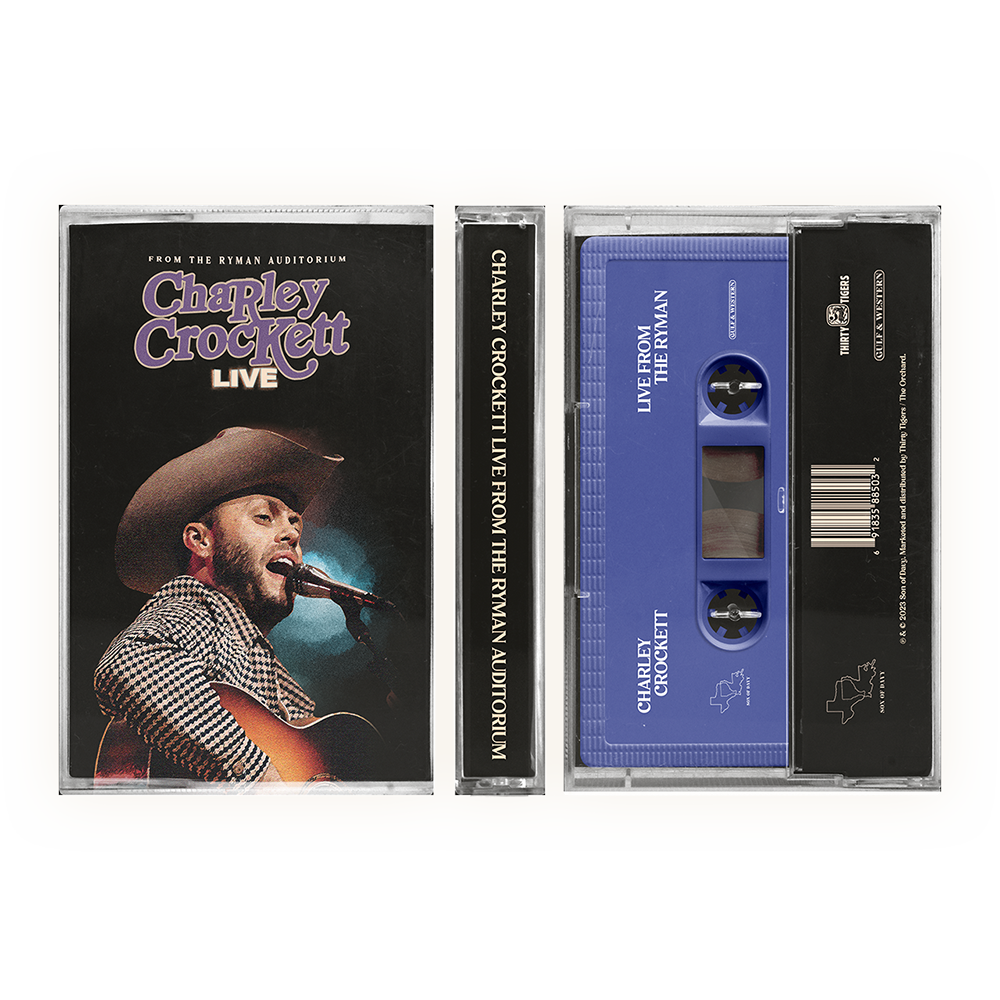 Live From The Ryman Cassette Tape Front and Back